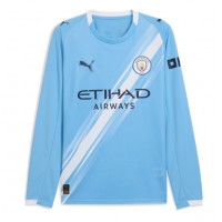 Camiseta Manchester City Primera Equipación 2025-26 manga larga Camiseta Manchester City Primera Equipación 2025-26 manga larga